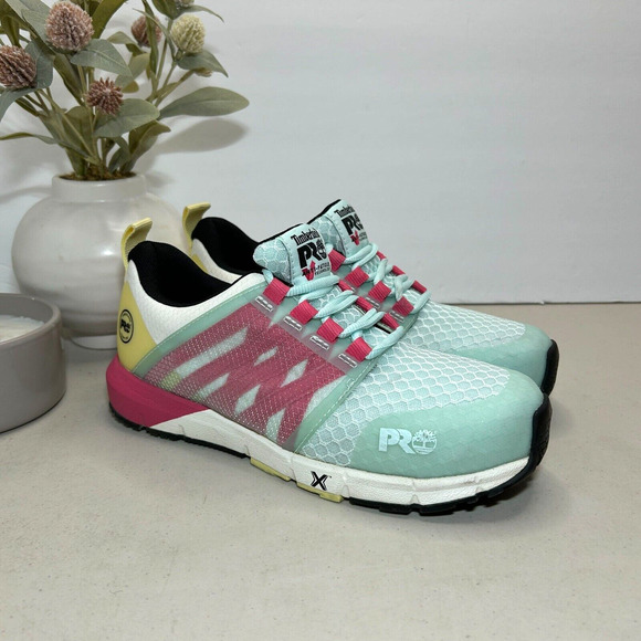 Timberland PRO Flex Radius CT Lace Up Shoes Multicolor A41GY Women's 7M - Picture 1 of 11